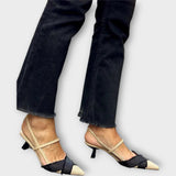 Veronika Elegantni Slingback Cipele s Modernim Detaljem