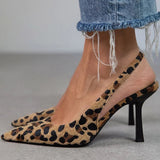 Ambra™ | Cipele s potpeticama s uzorkom leoparda