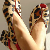 Louison | Sandale s leopard uzorkom