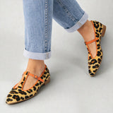 Lulu | LEOPARD T-TRAK FLAT CIPELE