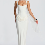 Jelena | Maxi Haljina u Obliku Pješčanog Sata