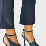 Karolína Elegantne Špicaste Cipele s Ankelnim Trakom