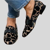 Katie | Ortopedske Loafers s Printom Leoparda