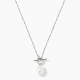 Elegantna Ogrlica s Zlatnom Perlom