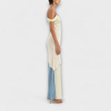 Alora - Midi haljina Thames s detaljima umetaka