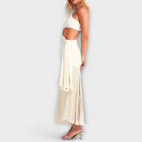 Alice - Očarljive maxi haljine s izrezom i resicama