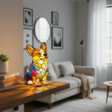 Regal Corgi Glow Lampa