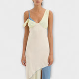 Alora - Midi haljina Thames s detaljima umetaka