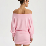 Marija | SOLA Mini Haljina s Nabranim Detaljima