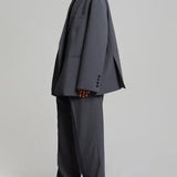 Sofia | Sivi Oversize Blazer