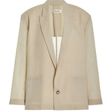 Sofia | Oversized Blazer od Mješavine Lino