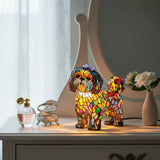 Lampa za osvjetljenje Shih Tzu s mašnom
