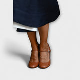 Magdaléna Elegantne Mary Jane Teniske Luksuzno oblazinjene