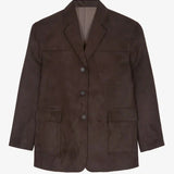 Sofia | Oversize Blazer u smeđem nubuku