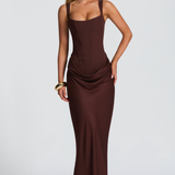 Jelena | Maxi Haljina u Obliku Pješčanog Sata