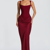 Jelena | Maxi Haljina u Obliku Pješčanog Sata