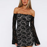 Sara | Halter Mini s Čipkom