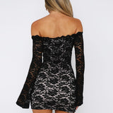 Sara | Halter Mini s Čipkom