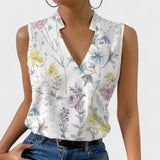 Simona - Mekana Ljetna Majica s V-Izrezom