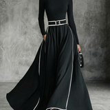 Ginevra | Maxi Crna Haljina