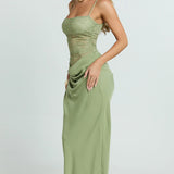 Ariana | Elysia Čipkasta Maxi