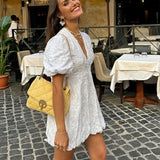 Lea | Puff Mini Haljina