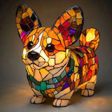 Regal Corgi Glow Lampa