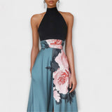 Natalie - Cvjetna A-line Maxi Haljina
