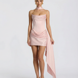 Tara | Mini Haljina u Boji Rumenila