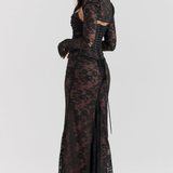 Celeste | Maxi haljina od čipke