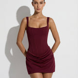 Sunčica | Mini haljina u obliku pješčanog sata