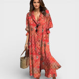 Lidija | Boho maxi haljina