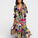 Lidija | Boho maxi haljina